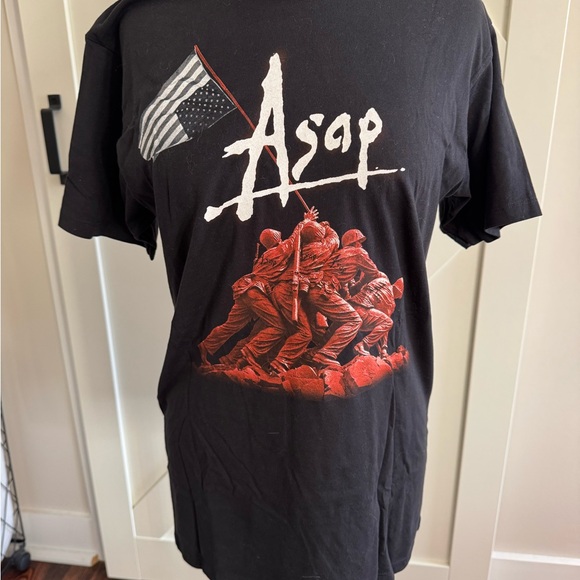 ASAP Black Graphic Concert T-Shirt 2012 New - Picture 3 of 5